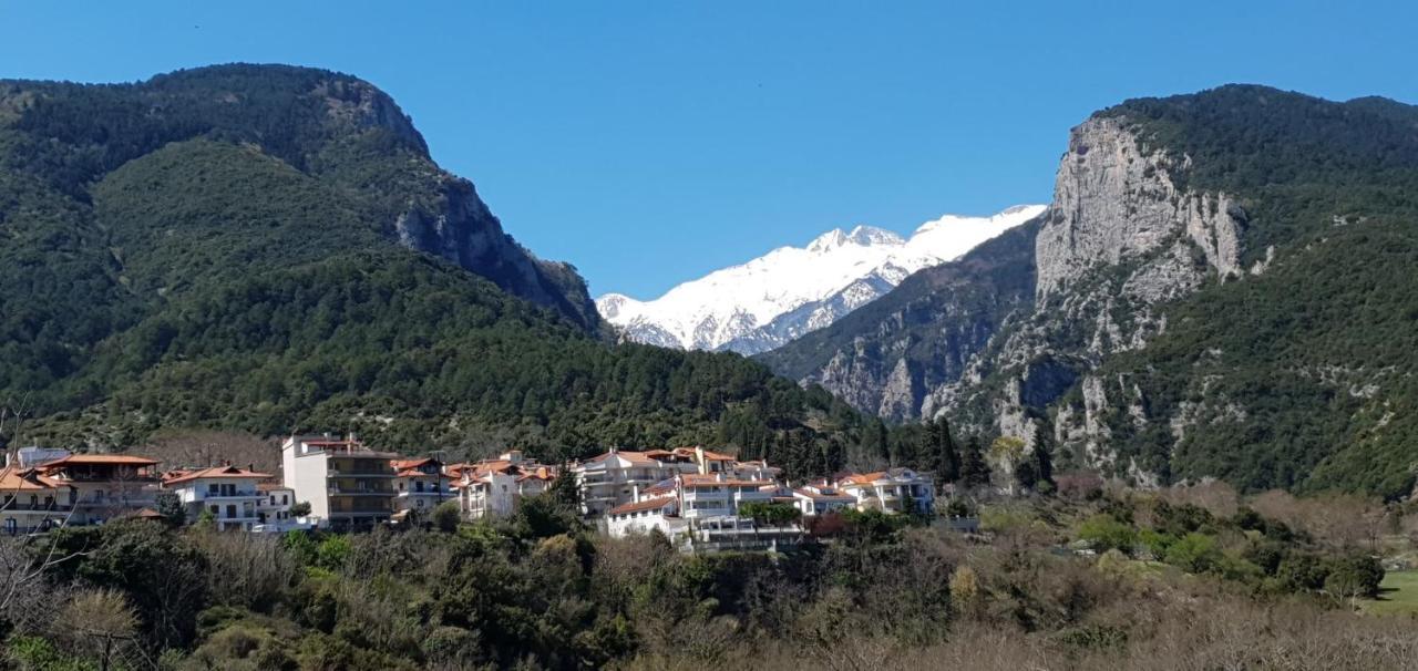Xenios Dias Boutique Hotel Litochoro Exteriör bild